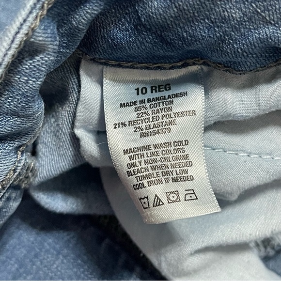 Aeropostale High Rise Jegging Medium Wash Size 10 Reg - Picture 5 of 9